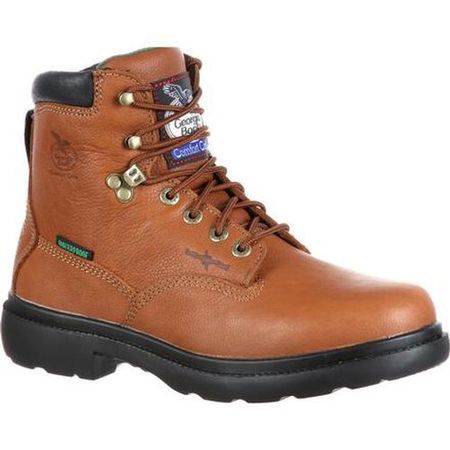GEORGIA BOOT Farm and Ranch Waterproof Boots, 105W, 105W G6503